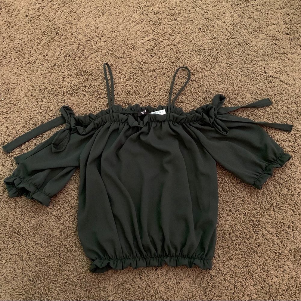 Papaya Off Shoulder Blouse